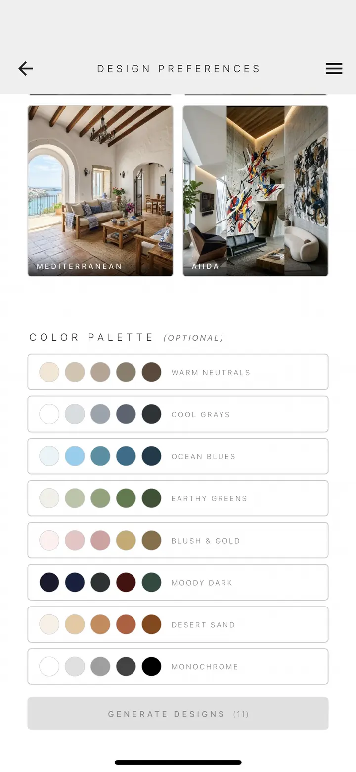 AIIDA — AI Interior Design Assistant screenshot 4